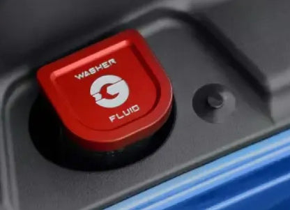 Goldenwrench Blackline Performance Washer Fluid Cap Edition Red Toyota Supra A90 2020-2025