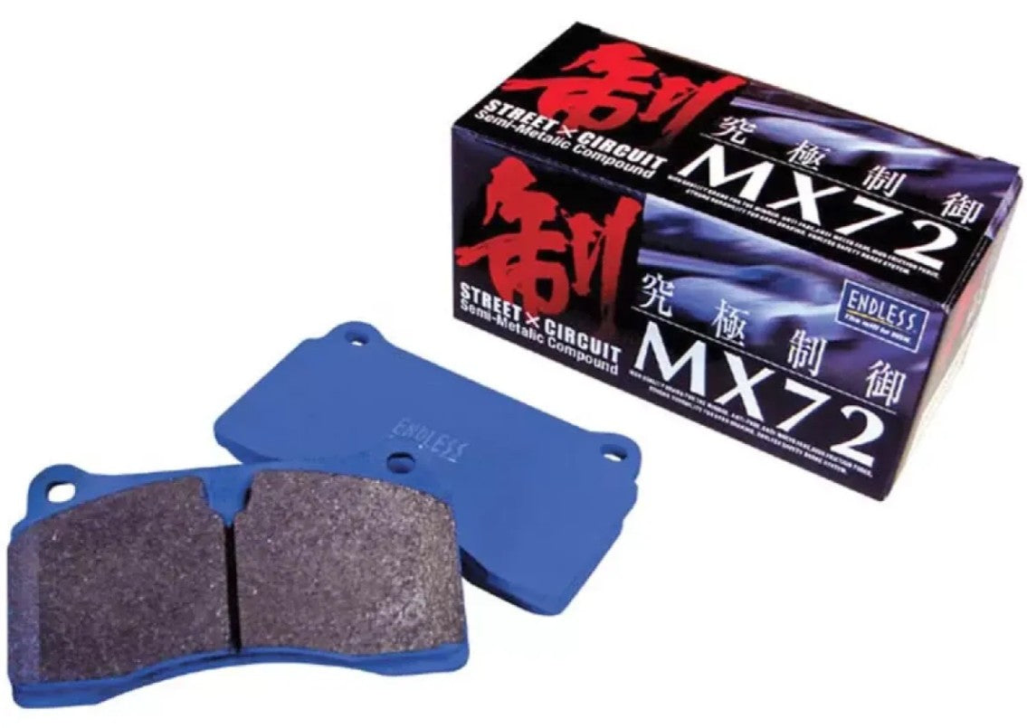 Endless MX72 Premium Launch Edition Brake Pads Rear Toyota Supra A90 2020-2024