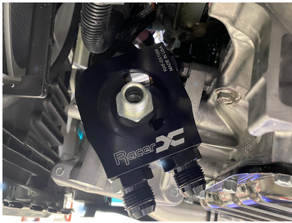 Racer X Fabrication GR Corolla Thermostatic Adapter Plate