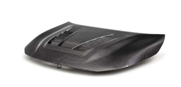 Seibon TV-Style Double-Sided Carbon Fiber Hood Toyota GR Corolla 2023-2025.