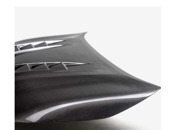Seibon TV-Style Double-Sided Carbon Fiber Hood Toyota GR Corolla 2023-2025.