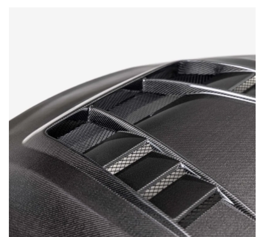 Seibon TV-Style Double-Sided Carbon Fiber Hood Toyota GR Corolla 2023-2025.