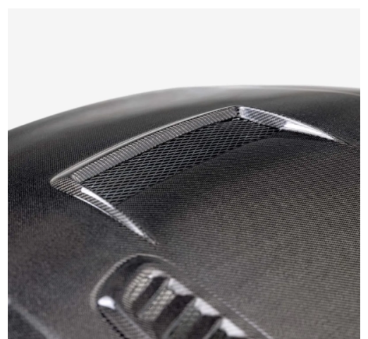 Seibon VS-Style Double-Sided Carbon Fiber Hood Toyota GR Corolla 2023-2025.