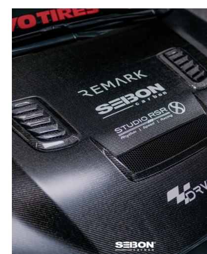 Seibon VS-Style Double-Sided Carbon Fiber Hood Toyota GR Corolla 2023-2025.
