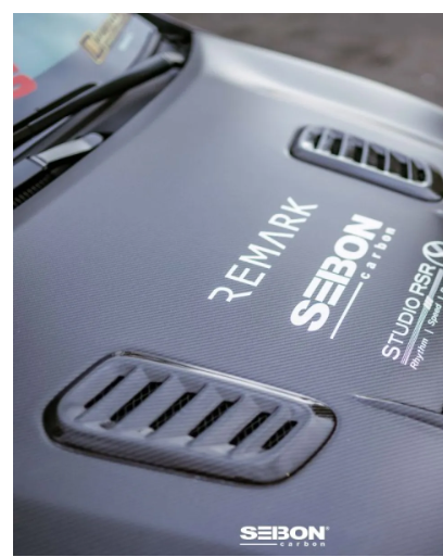 Seibon VS-Style Double-Sided Carbon Fiber Hood Toyota GR Corolla 2023-2025.