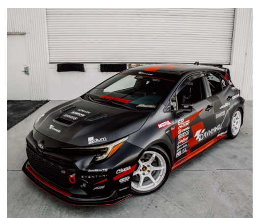 Seibon VS-Style Double-Sided Carbon Fiber Hood Toyota GR Corolla 2023-2025.