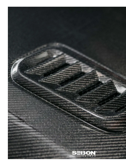 Seibon OEM-Style Double-Sided Carbon Fiber Hood Toyota GR Corolla 2023-2025.