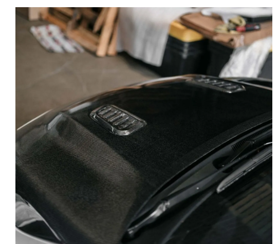 Seibon OEM-Style Double-Sided Carbon Fiber Hood Toyota GR Corolla 2023-2025.