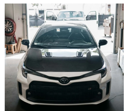 Seibon OEM-Style Double-Sided Carbon Fiber Hood Toyota GR Corolla 2023-2025.