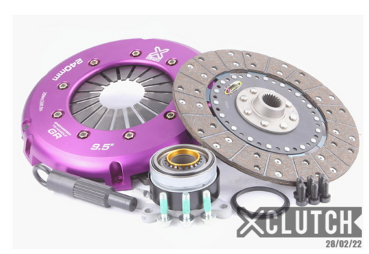 XClutch Clutch Kit with Hydraulic Release Bearing for Toyota GR Corolla 2023-2025, Yaris 2021-2023, Stage 1 Solid Organic Disc