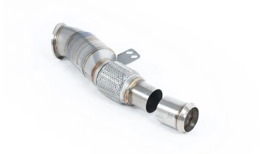 Milltek 4.5 Inch Downpipe with 90mm Flex & 200CSPI Euro 6 Cat for Toyota Supra A90, BMW OPF, GPF 2019-2026