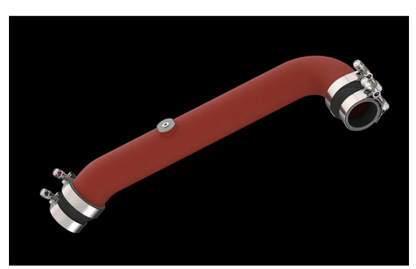 K&N Charge Pipe Kit Aluminum Tube for 2023-2024 Toyota GR Corolla L3 1.6L, Wrinkle Red