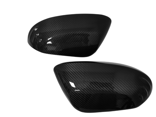 CraftC Performance 2019- Corolla hatchback & GR Corolla Carbon Fiber Mirror Cover(Glossy Black)
