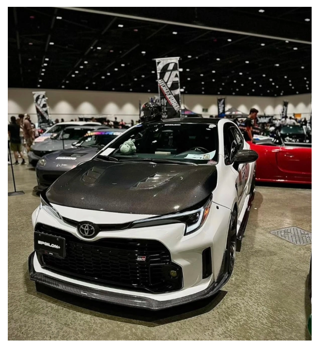 CraftC Performance GR Corolla & Corolla Hatchback & Sedan Carbon Fiber Hood – Lightweight Performance Upgrade