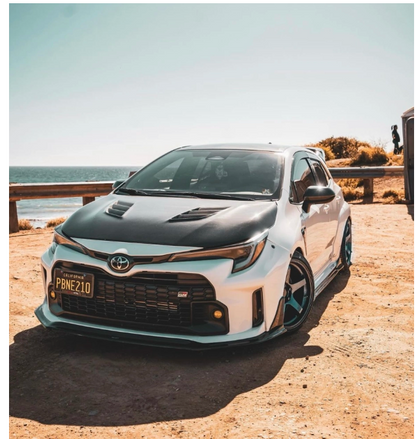 CraftC Performance GR Corolla & Corolla Hatchback & Sedan Carbon Fiber Hood – Lightweight Performance Upgrade