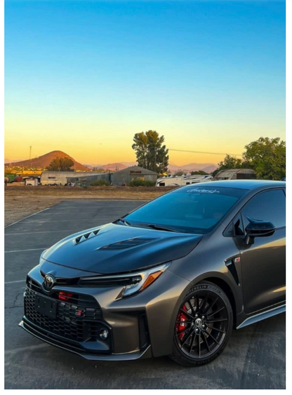 CraftC Performance GR Corolla & Corolla Hatchback & Sedan Carbon Fiber Hood – Lightweight Performance Upgrade