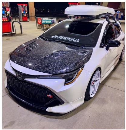 CraftC Performance GR Corolla & Corolla Hatchback & Sedan Carbon Fiber Hood – Lightweight Performance Upgrade