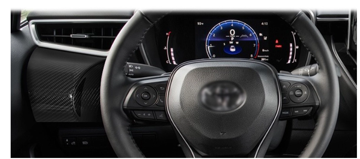 CraftC Performance Corolla hatchback 2019+/GR Corolla Carbon Fiber Driver side corner trim