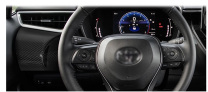 CraftC Performance Corolla hatchback 2019+/GR Corolla Carbon Fiber Driver side corner trim