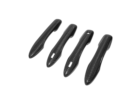 CraftC Performance GR Corolla/2019+ Corolla Hatchback Dry Carbon Fiber Out Door Handel Trim Front & Rear