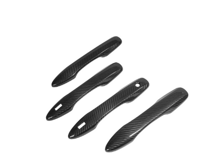 CraftC Performance GR Corolla/2019+ Corolla Hatchback Dry Carbon Fiber Out Door Handel Trim Front & Rear