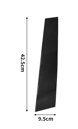 CraftC Performance 2019+ Corolla Hatchback/GR Corolla B Pillar Carbon Fiber Trim Front and Rear Door(LH+RH)