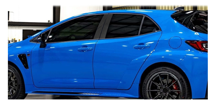 CraftC Performance 2019+ Corolla Hatchback/GR Corolla B Pillar Carbon Fiber Trim Front and Rear Door(LH+RH)