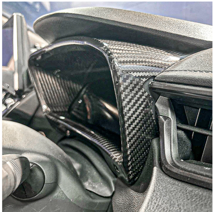 CraftC Performance GR Corolla Dry Carbon Fiber Cluster Trim