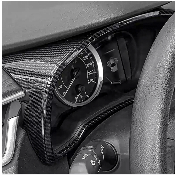 CraftC Performance GR Corolla Dry Carbon Fiber Cluster Trim