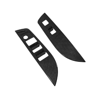 CraftC Performance GR Corolla/Corolla Hatchback 2019+ Dry Carbon Fiber Front Door Swtich Panel Cover