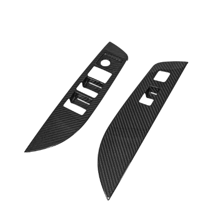 CraftC Performance GR Corolla/Corolla Hatchback 2019+ Dry Carbon Fiber Front Door Swtich Panel Cover