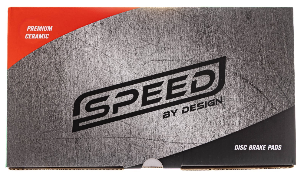 Speed By Design Ceramic Brake Pads For 3.0L Toyota Supra/BMW Z4 Iron Rotors