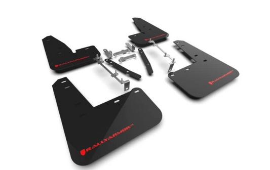 Rally Armor Black UR Mud Flap w/ Red Logo Toyota GR Corolla 2023+