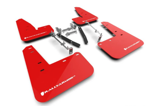 Rally Armor Red UR Mud Flap w/ White Logo Toyota GR Corolla 2023+