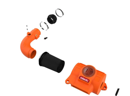 Takeda Momentum Orange Edition Cold Air Intake System w/ Black Pro 5R Filter Toyota GR86 | Subaru BRZ 2022-2023