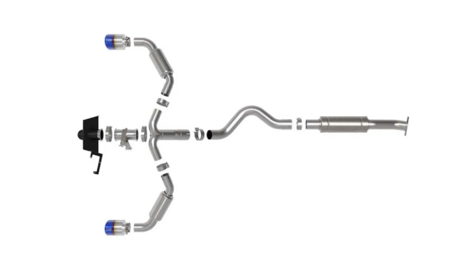 aFe POWER Gemini XV Catback Exhaust System for 2023-2024 Toyota GR Corolla L3 1.6L Turbo
