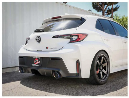 aFe POWER Gemini XV Catback Exhaust System for 2023-2024 Toyota GR Corolla L3 1.6L Turbo