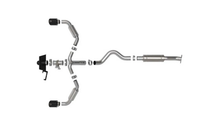 aFe POWER Gemini XV Stainless Steel Catback Exhaust System for 2023-2024 Toyota GR Corolla L3 1.6L