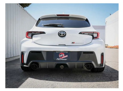 aFe POWER Gemini XV Stainless Steel Catback Exhaust System for 2023-2024 Toyota GR Corolla L3 1.6L