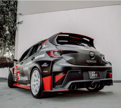 Seibon MB-Style Carbon Fiber Rear Lip Spoiler Toyota GR Corolla 2023-2025