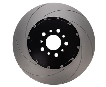 Speed By Design Slotted Geomet Iron Rotors for Toyota GR Corolla/Yaris (Sold in Pairs)