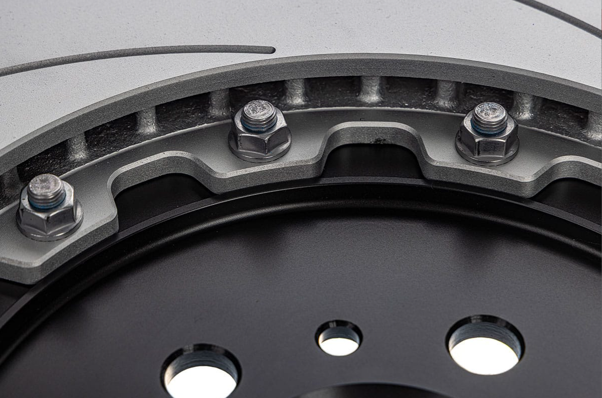 Speed By Design Slotted Geomet Iron Rotors for Toyota GR Corolla/Yaris (Sold in Pairs)