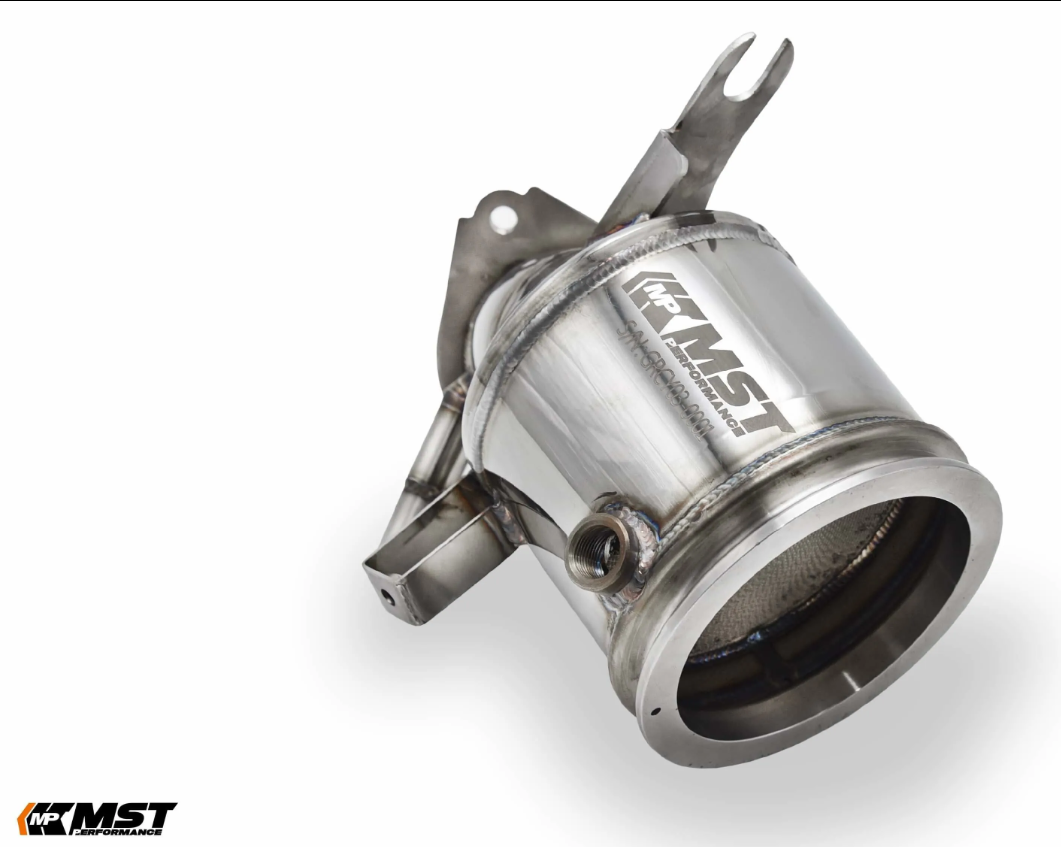 MST 5" Catted Downpipe For 2021-2024 Toyota GR Corolla 1.6/ Toyota GR Yaris 1.6 (OPF/GPF) (TY-GRCY03DP) - MT ONLY