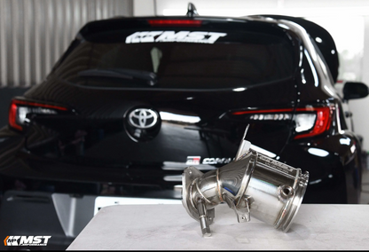 MST 5" Catted Downpipe For 2021-2024 Toyota GR Corolla 1.6/ Toyota GR Yaris 1.6 (OPF/GPF) (TY-GRCY03DP) - MT ONLY