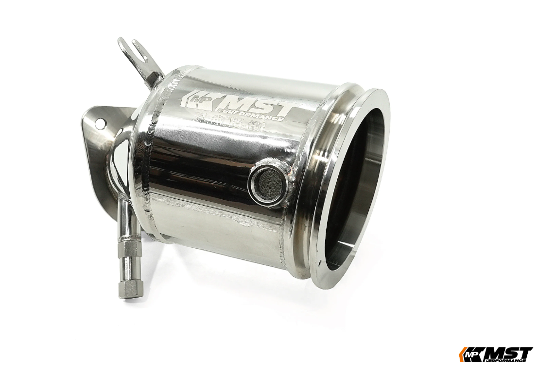 MST 5" Catted Downpipe For 2024-2025 Toyota GR Corolla 1.6/ Toyota GR Yaris 1.6 Gen2 8AT (OPF/GPF) (TY-GRCY06DP) - AT ONLY