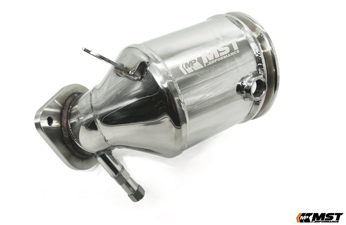 MST 5" Catted Downpipe For 2024-2025 Toyota GR Corolla 1.6/ Toyota GR Yaris 1.6 Gen2 8AT (OPF/GPF) (TY-GRCY06DP) - AT ONLY