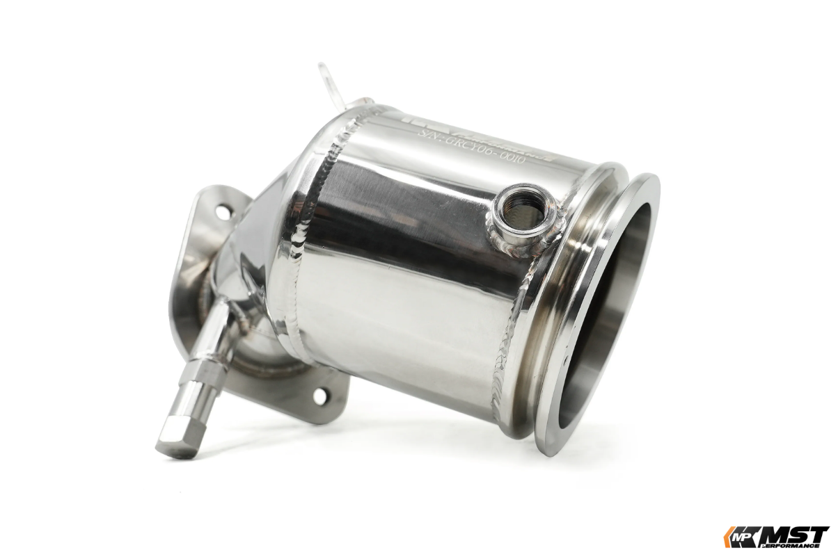 MST 5" Catted Downpipe For 2024-2025 Toyota GR Corolla 1.6/ Toyota GR Yaris 1.6 Gen2 8AT (OPF/GPF) (TY-GRCY06DP) - AT ONLY