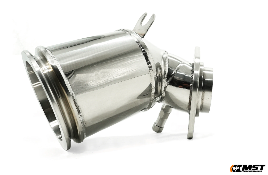 MST 5" Catted Downpipe For 2024-2025 Toyota GR Corolla 1.6/ Toyota GR Yaris 1.6 Gen2 8AT (OPF/GPF) (TY-GRCY06DP) - AT ONLY